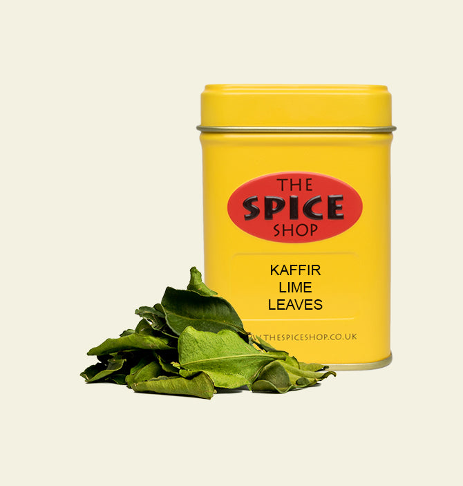 KAFFIR LIME LEAVES,  DRIED whole