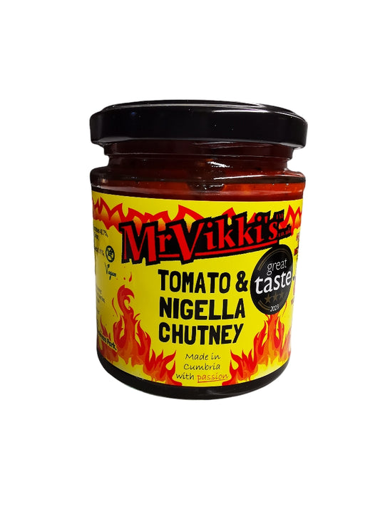 Mr Vikkis - Tomato and Nigella Chutney - 220g